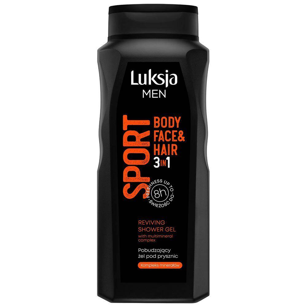LUKSJA Żel pod prysznic 500ml Men Sport