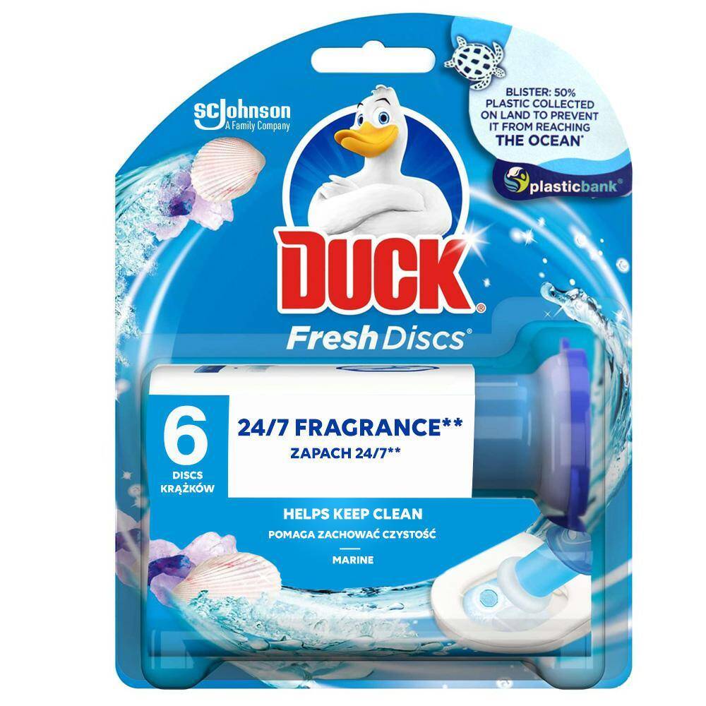 DUCK Krążek żelowy do WC 6szt Marine (6)