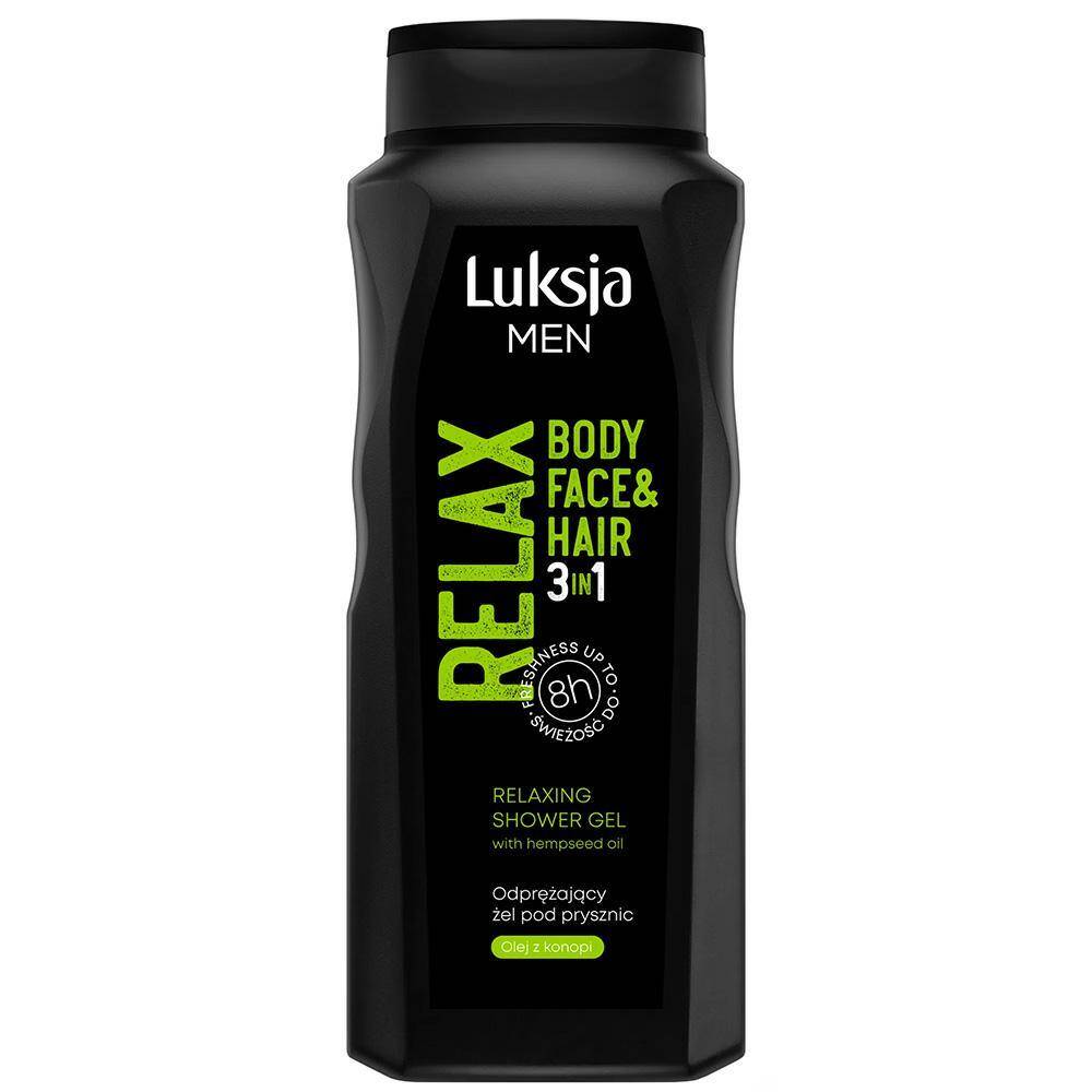 LUKSJA Żel pod prysznic 500ml Men Relax