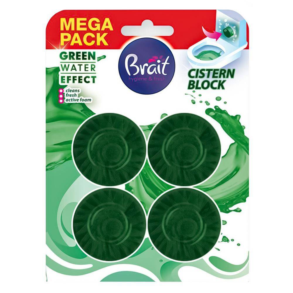 BRAIT Krążek do WC 4x50g Green Water