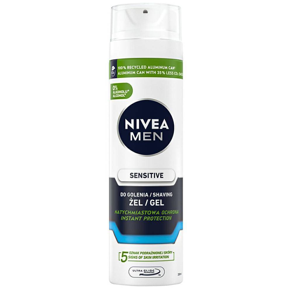 NIVEA Żel do golenia 200ml Sensitive
