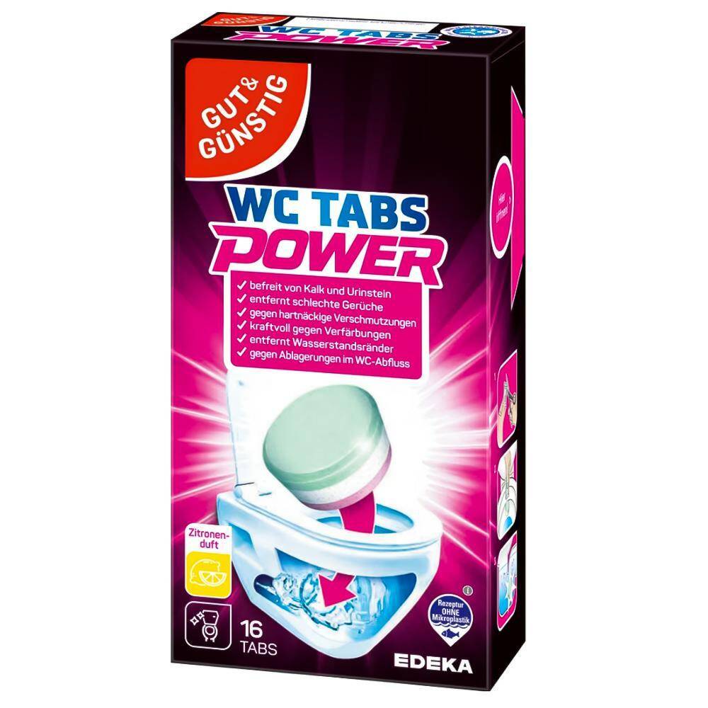 G&G Tabletki do WC 16szt Power Tabs 400g