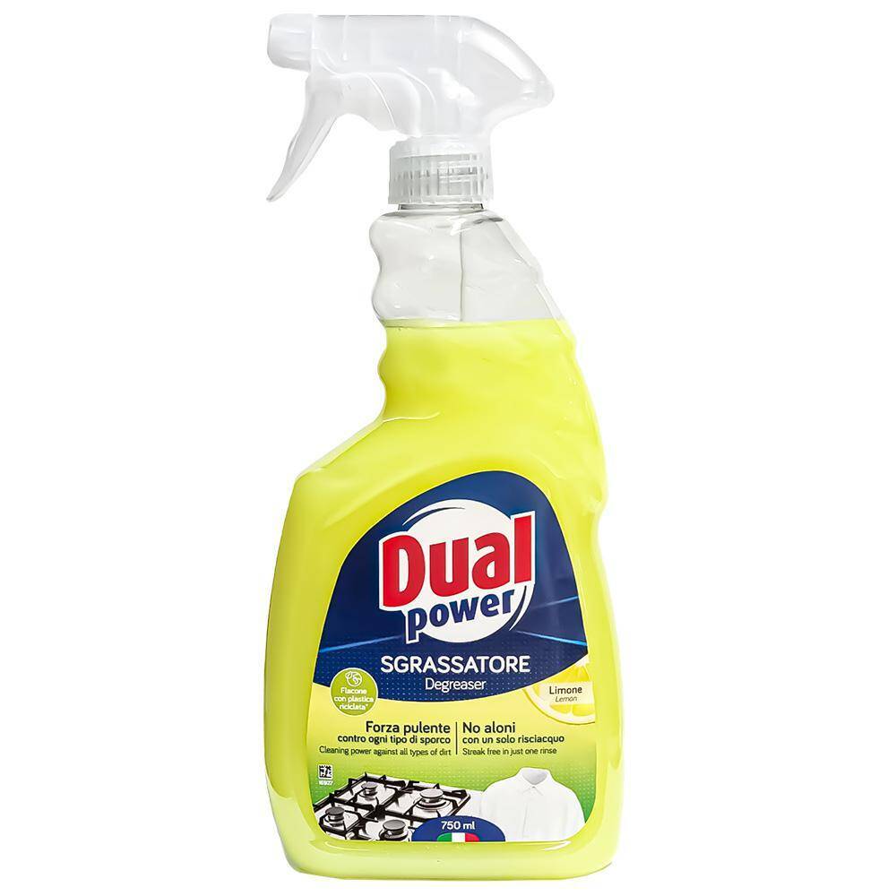 DUAL POWER Spray Odtłuszczacz 750ml