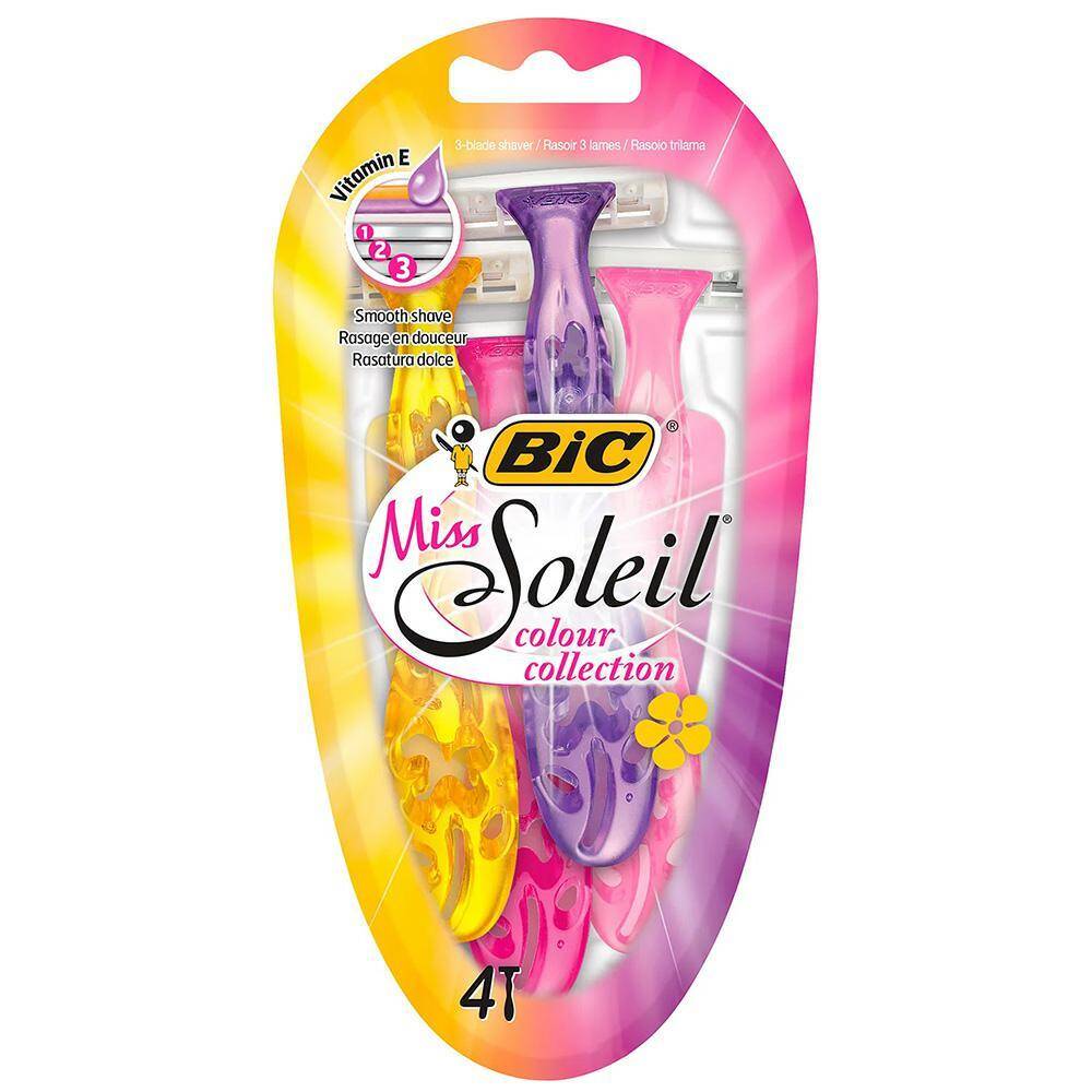 BIC Maszynki do golenia 4szt Miss Soleil