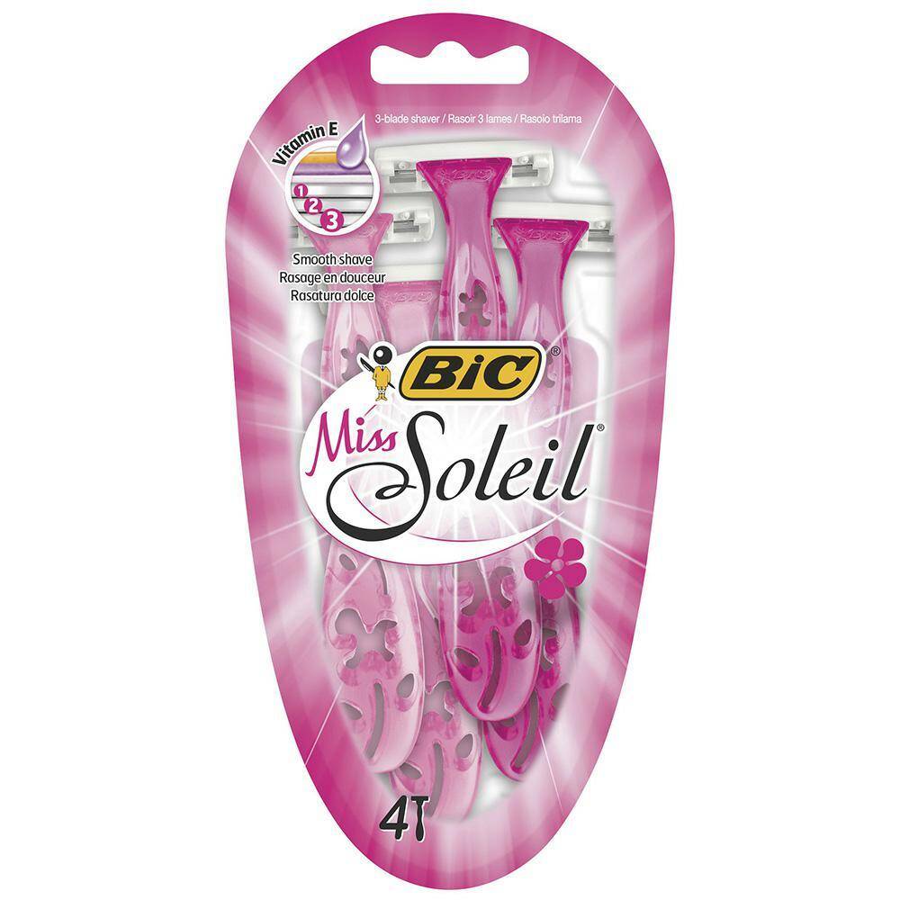 BIC Maszynki do golenia 4szt Miss Soleil