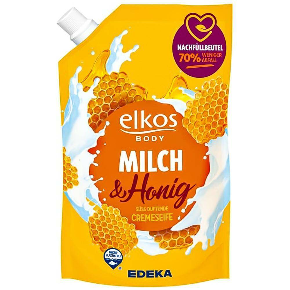 ELKOS Mydło w płynie 750ml Milch & Honig