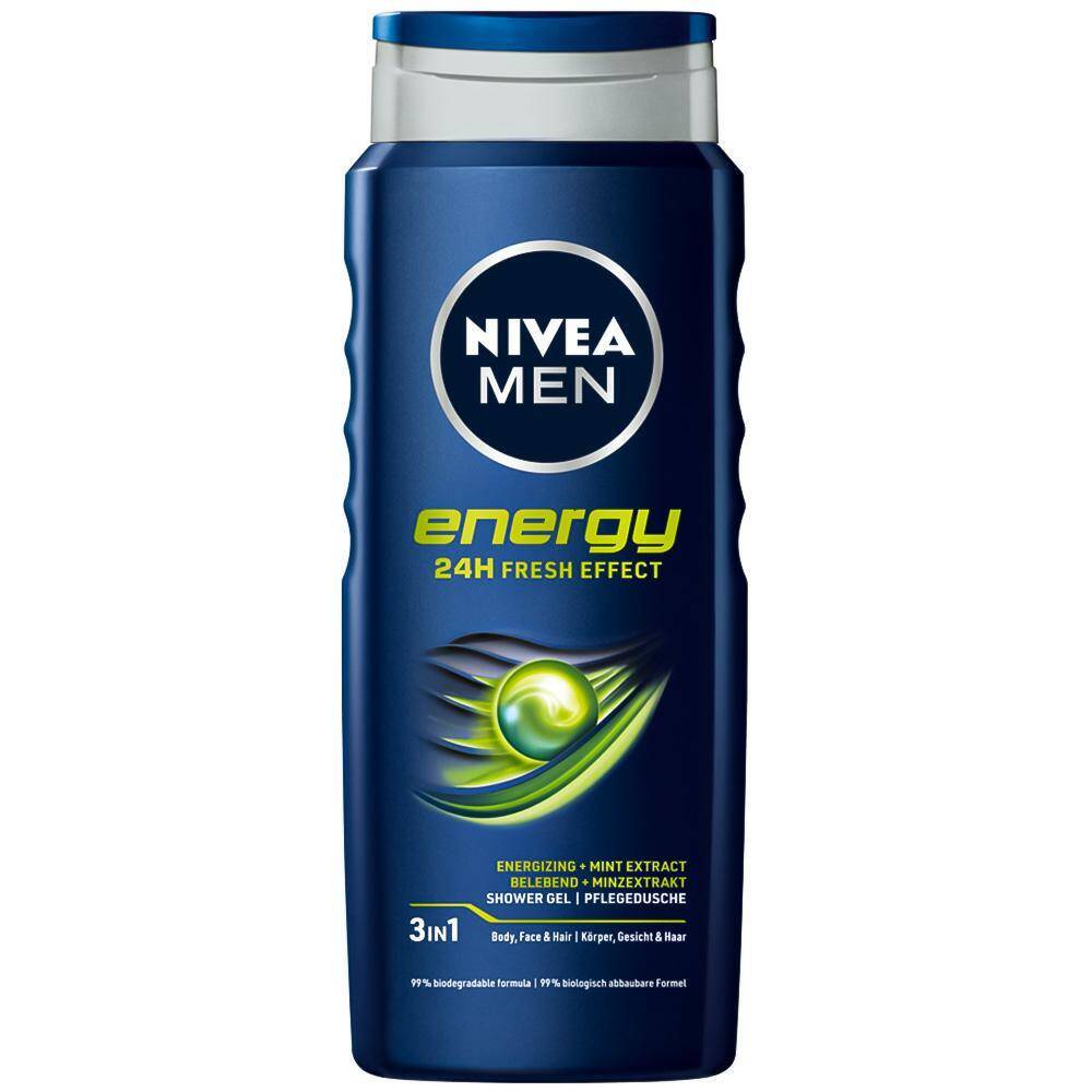 NIVEA Żel pod prysznic 400ml Men Energy