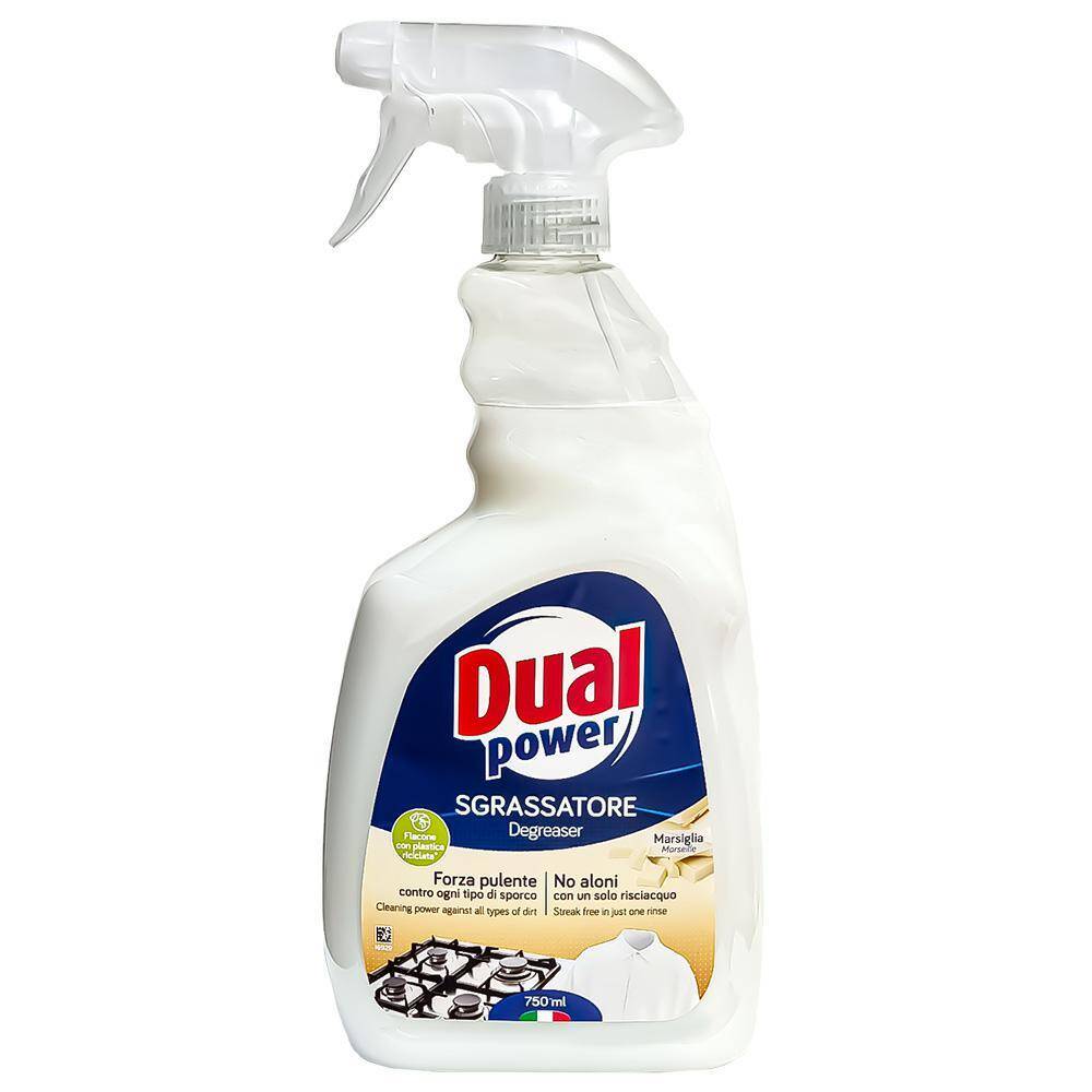 DUAL POWER Spray Odtłuszczasz 750ml