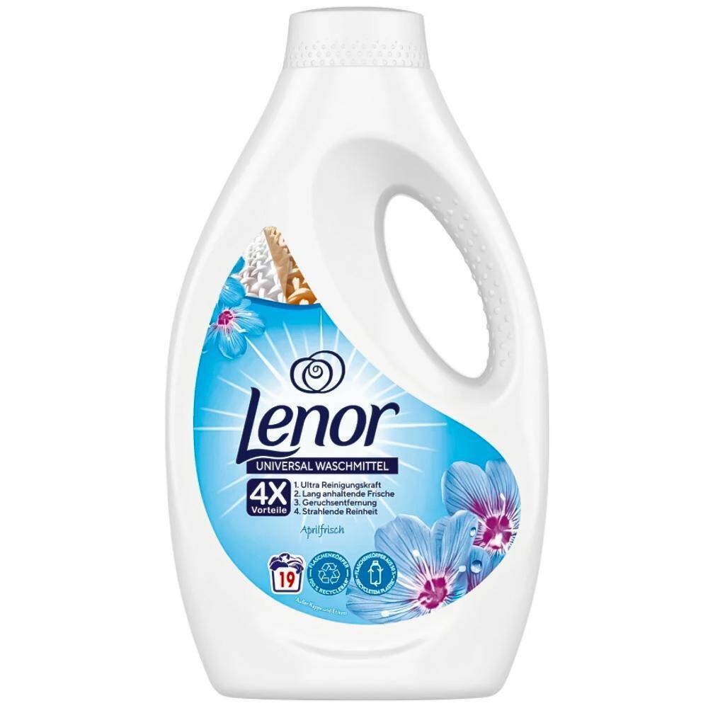 LENOR Żel 19 Prań 950ml Aprilfrisch (5)