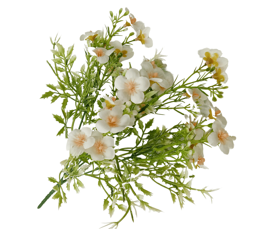 CV26469 Bukiet Mix Ozdobna 34 CM Biały