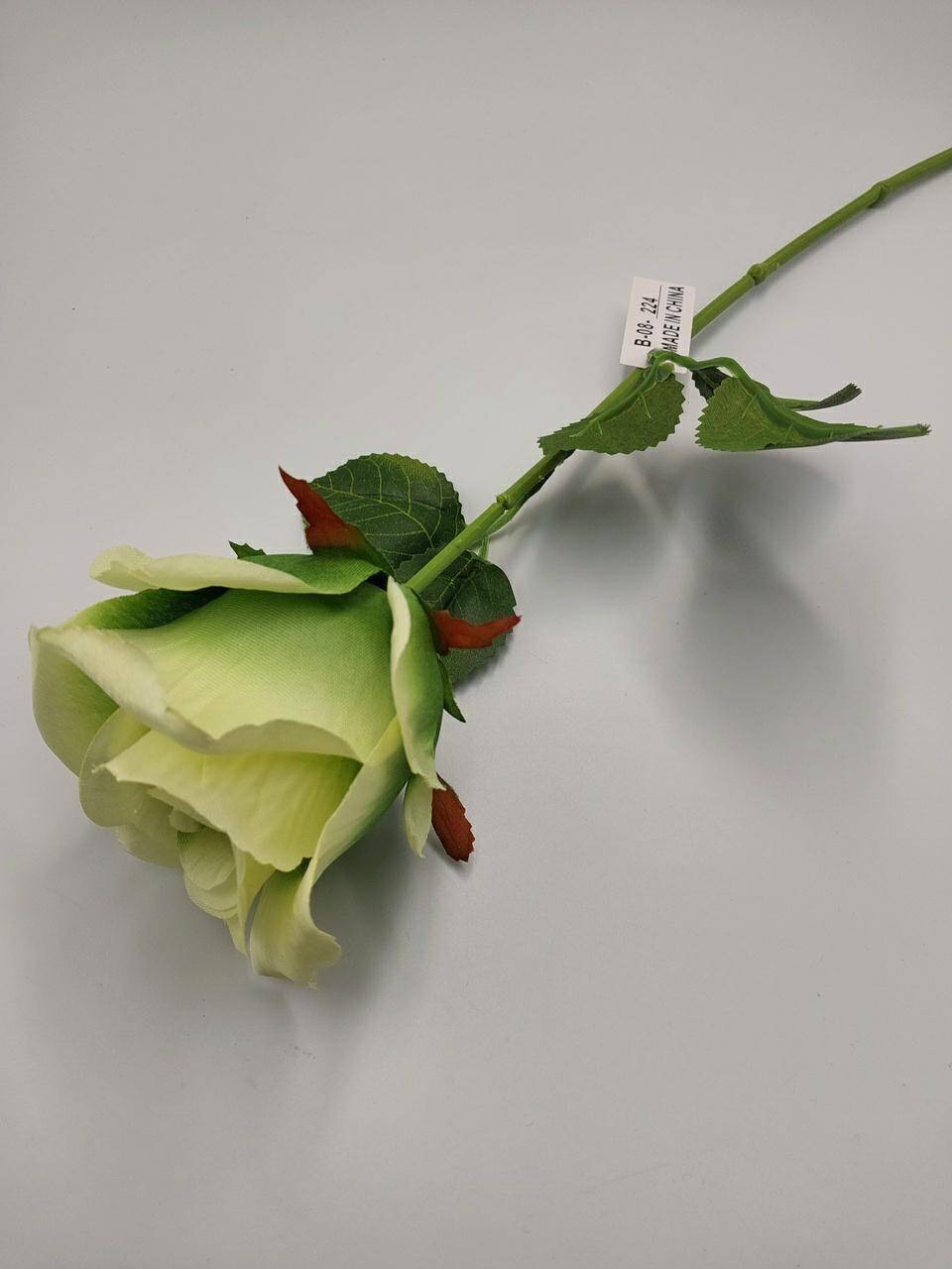 Gałązka Róża B08-224 Cream/ Dk Green