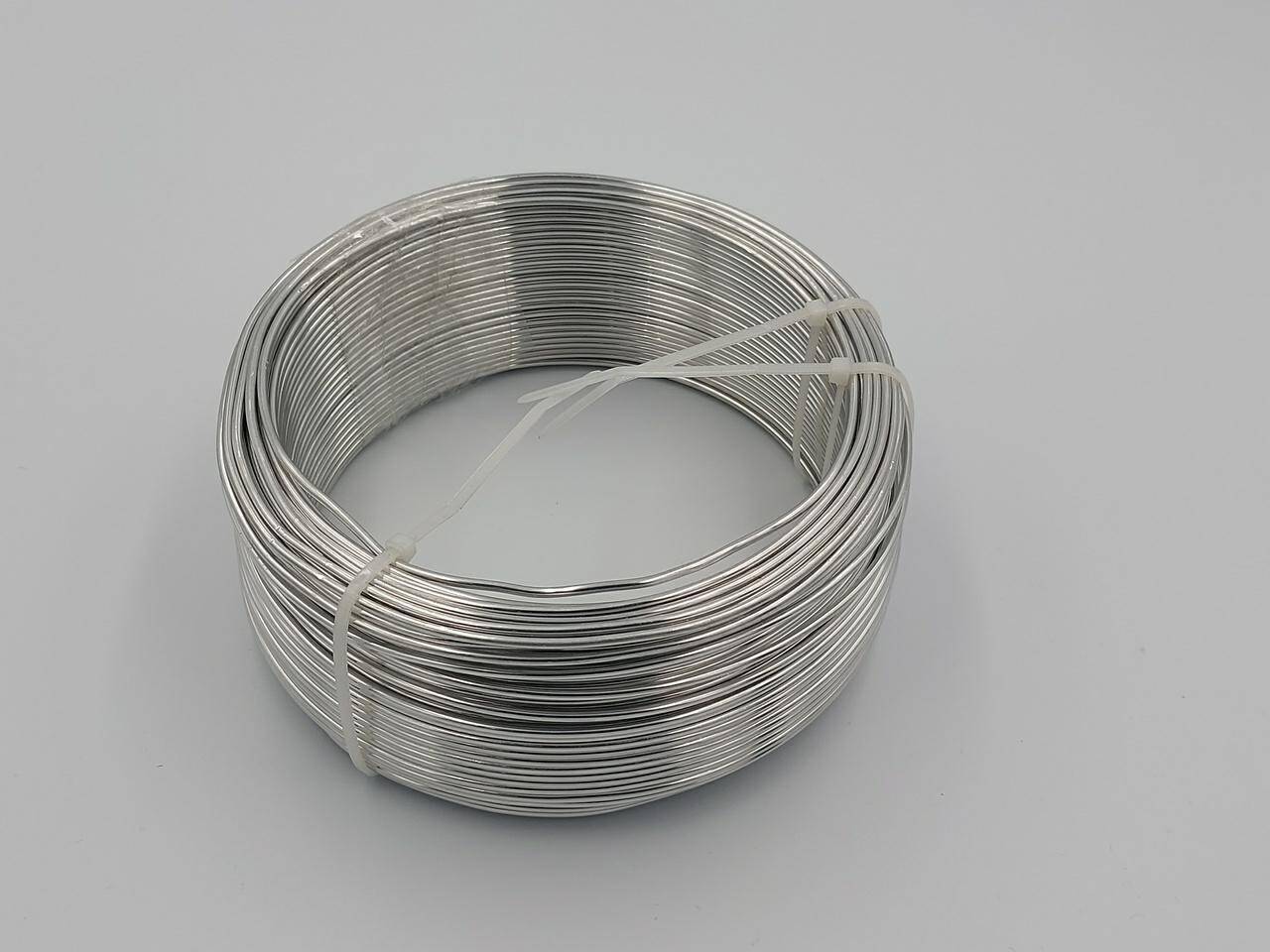 Drut Aluminiowy Srebrny 1/2kg