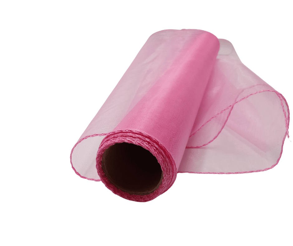 Organza 40cm x 9y 5023 Różowy