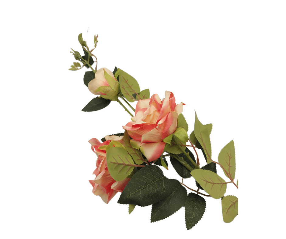 Gałązka Róża 50-36 Cieniowany łosoś