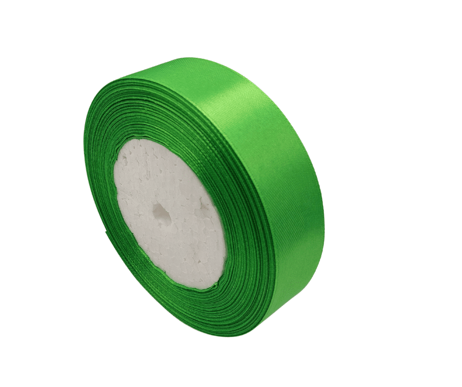 WSTĄŻKA ATŁASOWA 25MM-32M FS04-120 TRAWA
