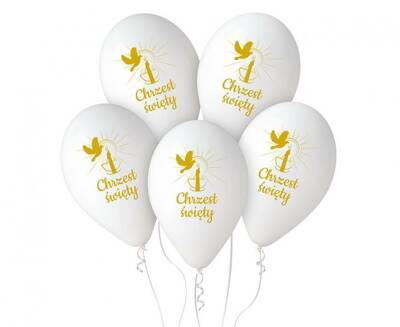 GS120/CHS Balony Chrzest Św. Paczka