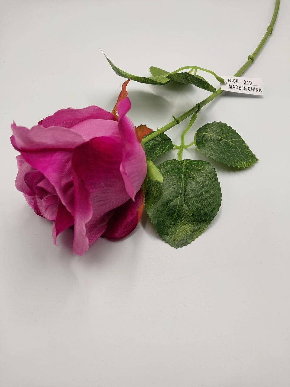 Gałązka Róża B08-219 Pink/ Dk Purple