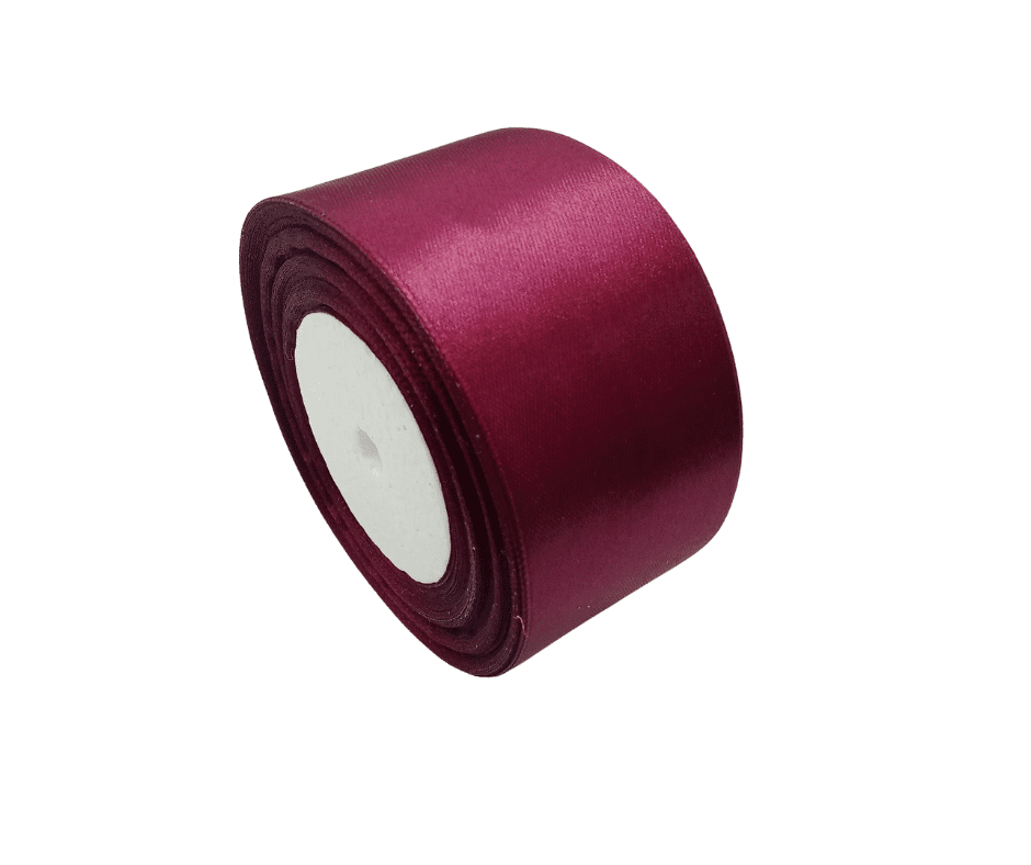 WSTĄŻKA ATŁASOWA 50MM-32M FS00-136 PLUMP