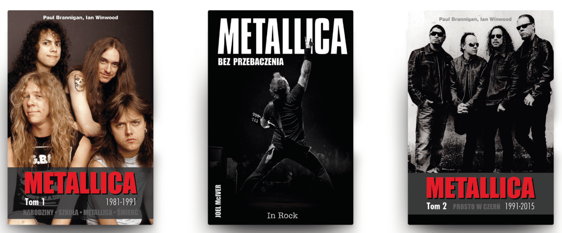 Metallica - pakiet książek