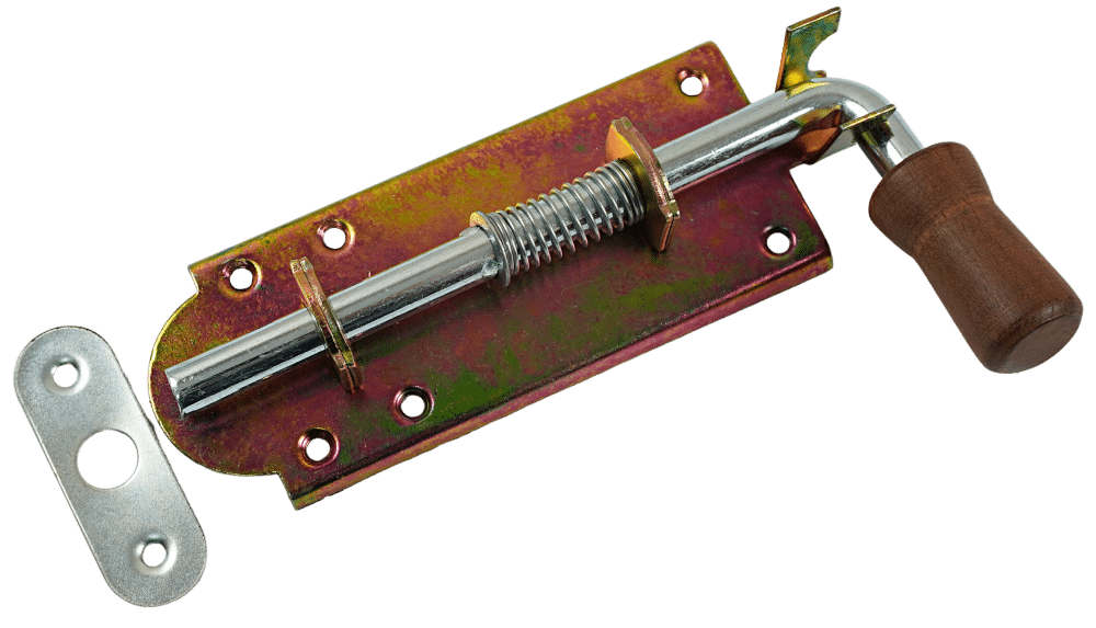 Zasuwka ze sprężyną 150mm