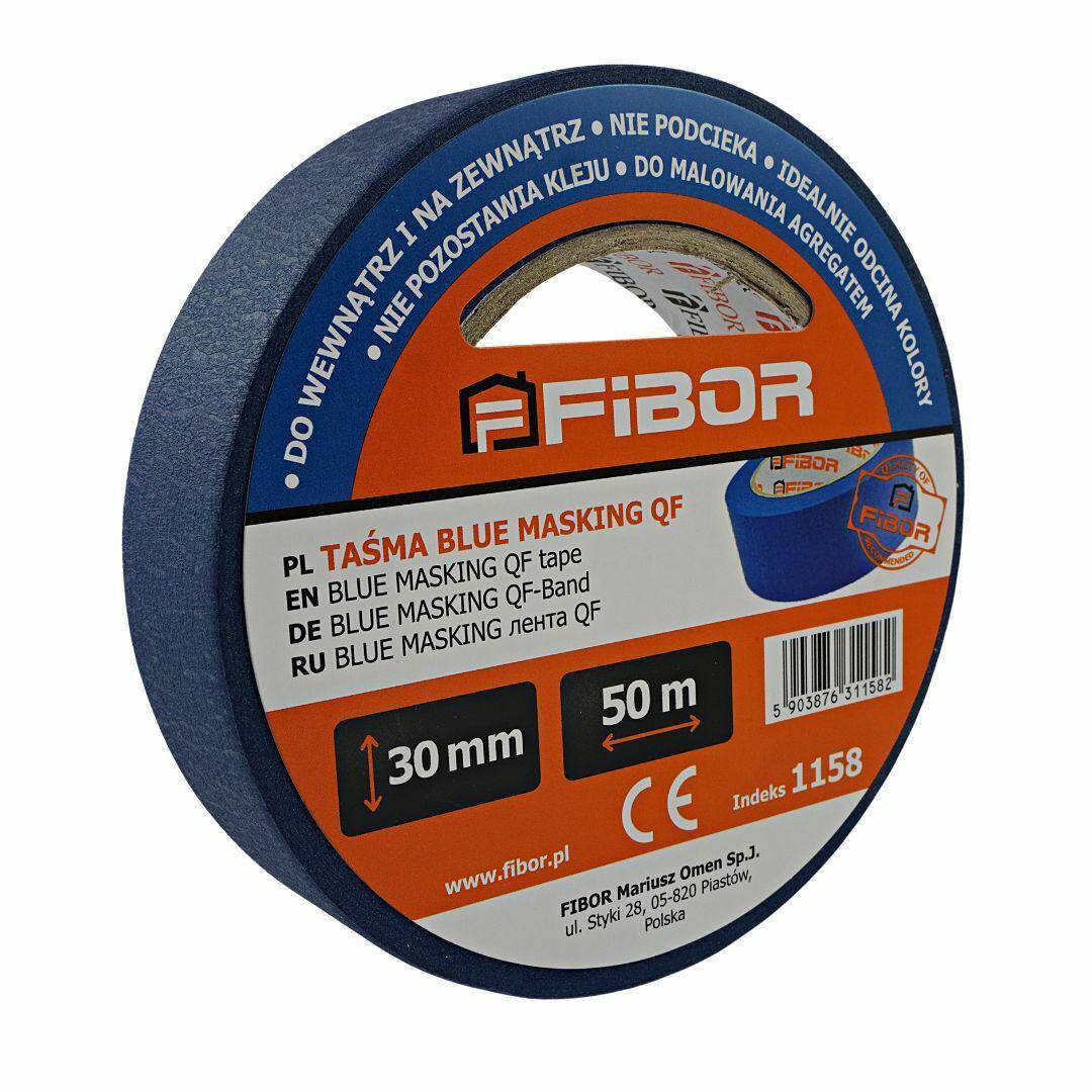 Taśma BLUE Masking QF 30mm x 50m