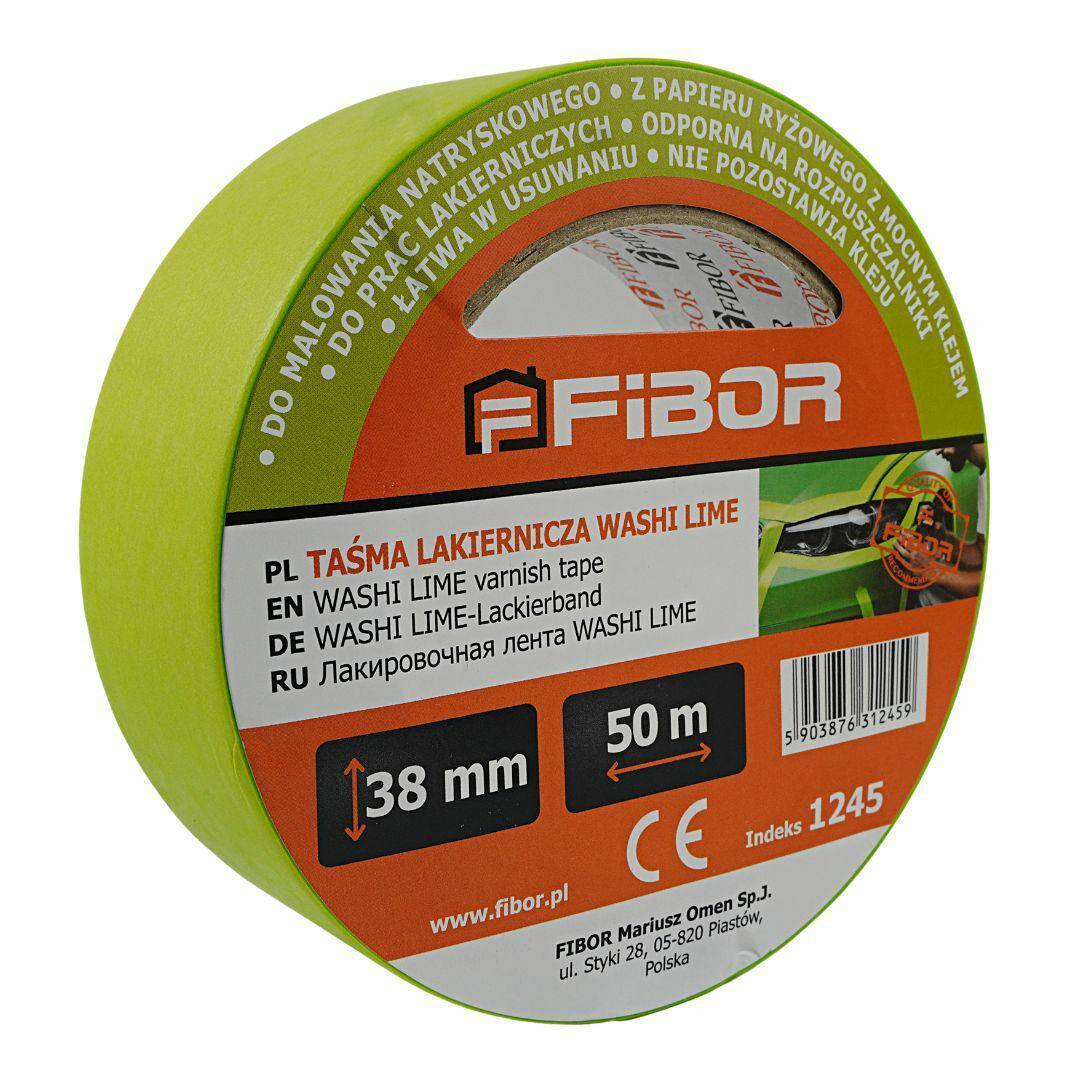 Taśma lakiernicza LIME 38mm x 50m