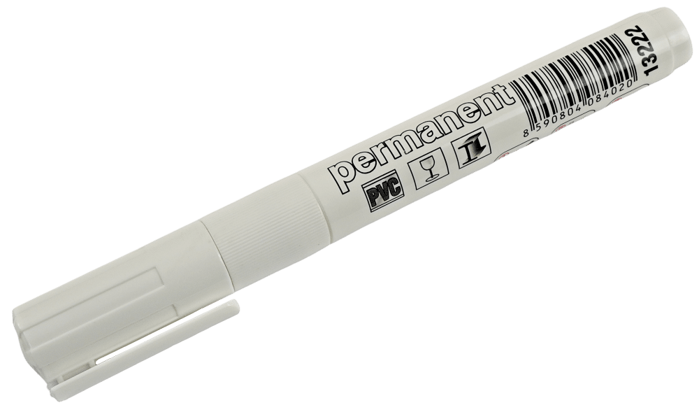 Marker PERMANENTNY BIAŁY
