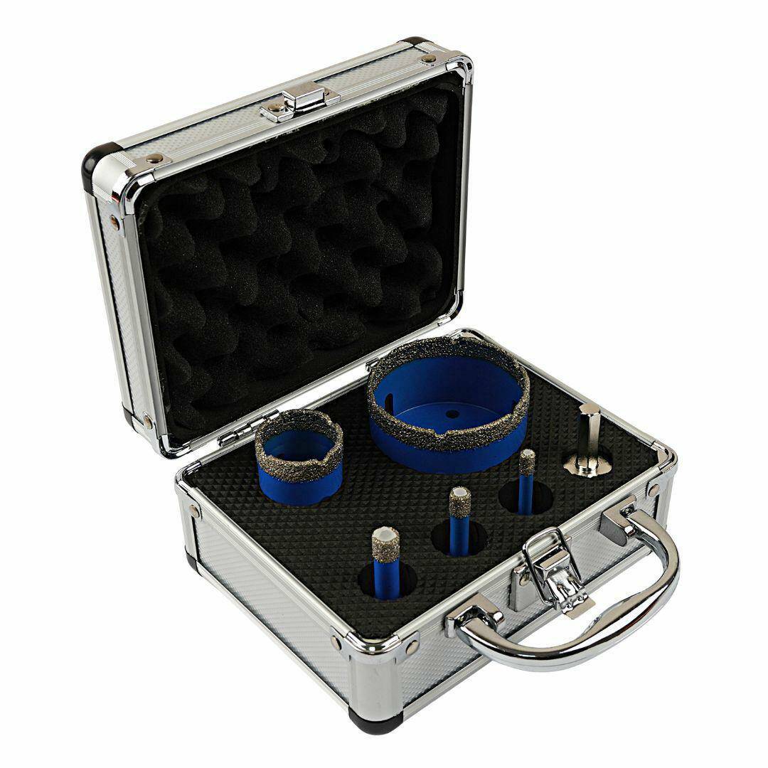 Otwornica diamentowa SILVER komplet 6