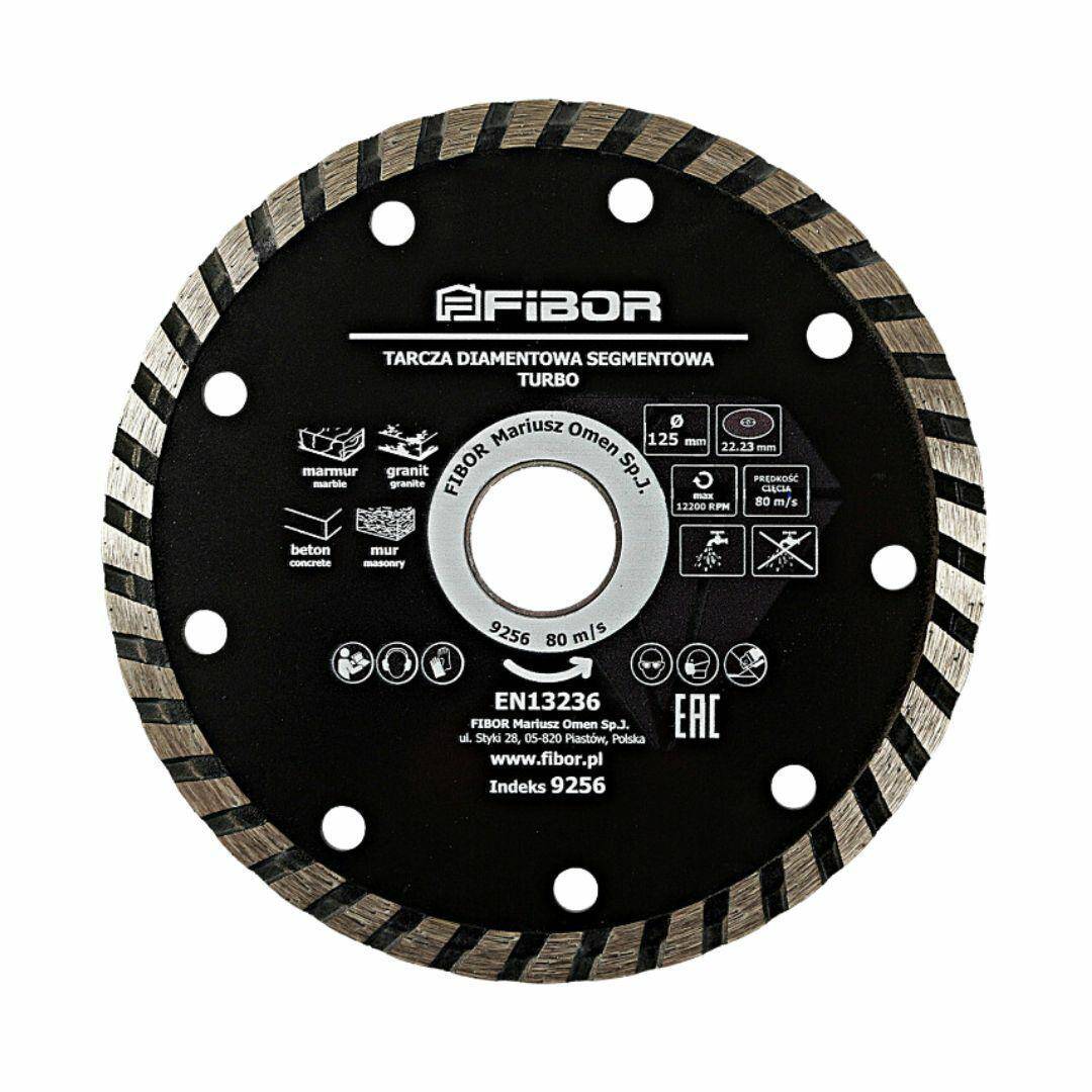 Tarcza diament TURBO 125mm