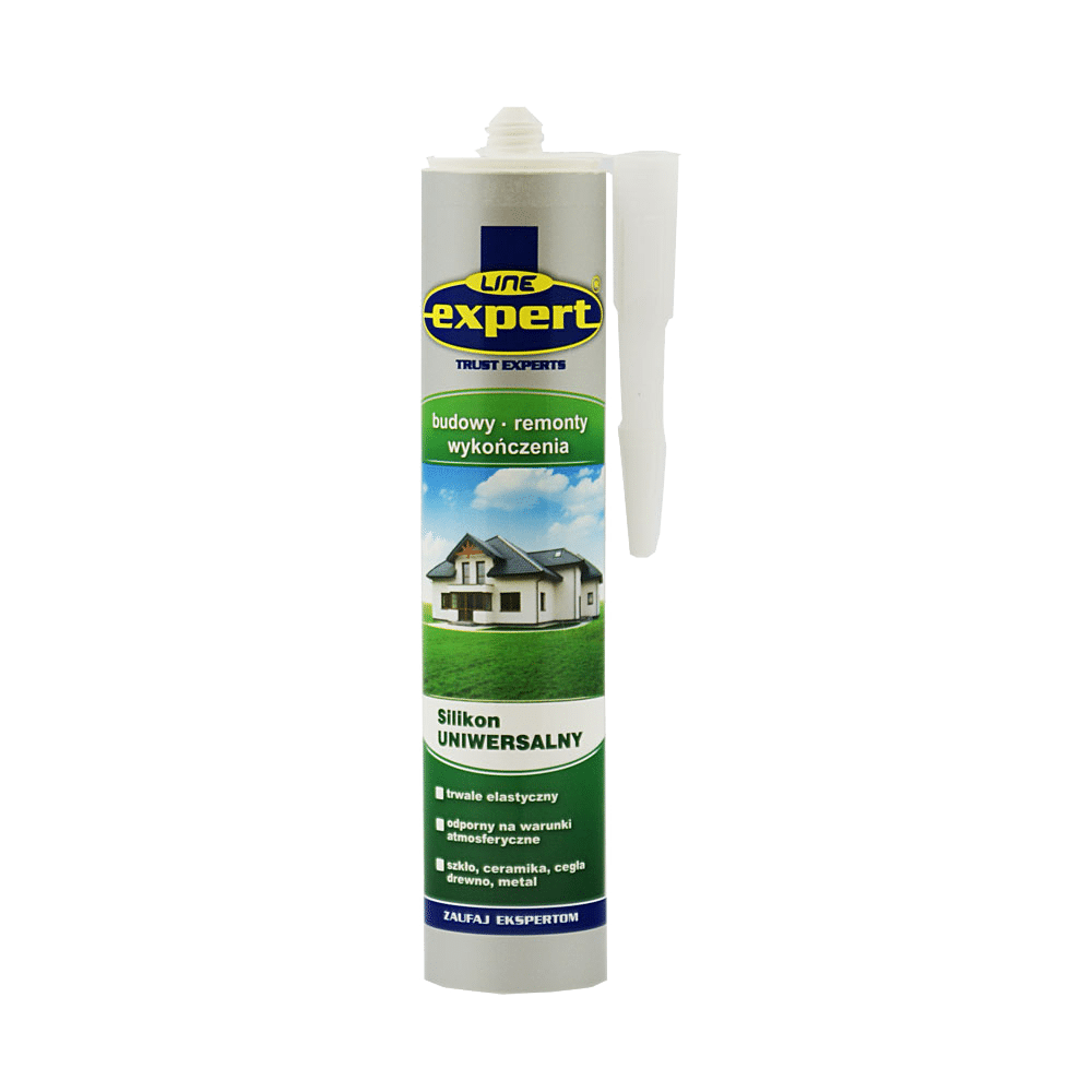 SILIKON uniwersalny BIAŁY 280ml