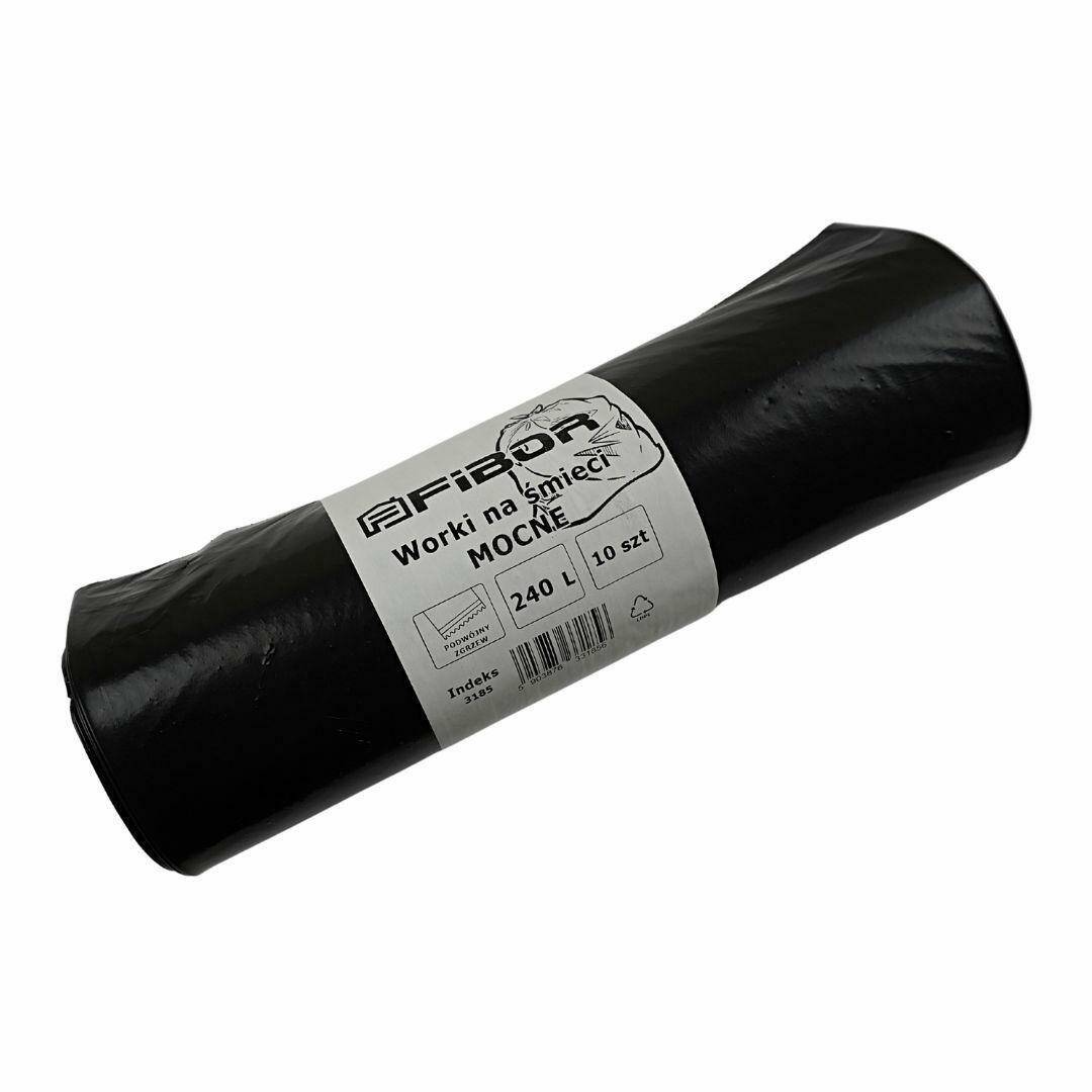 Worki na śmieci MOCNE 240L 10szt.