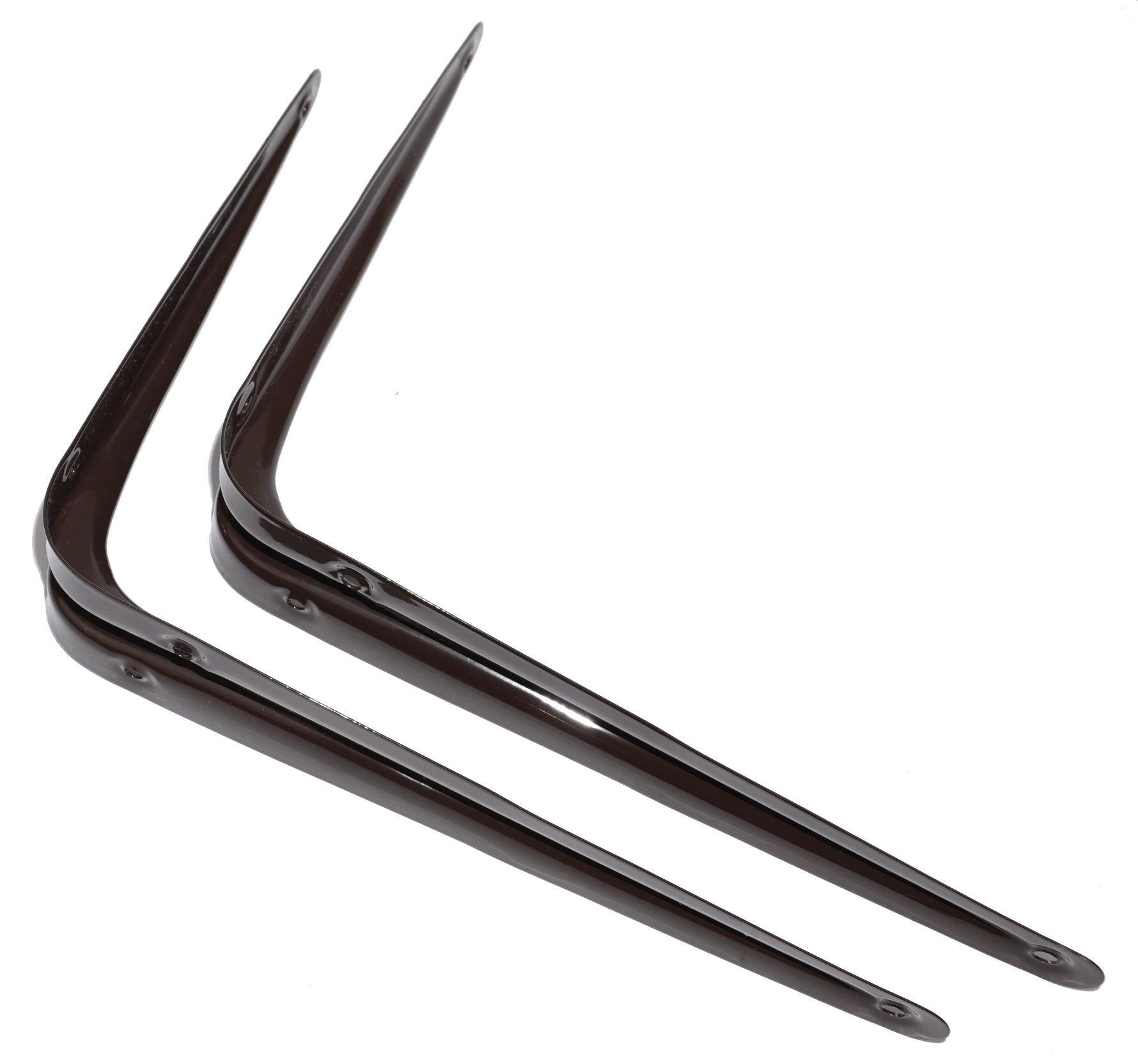 Kątownik pod półkę BRĄZOWY 200x150