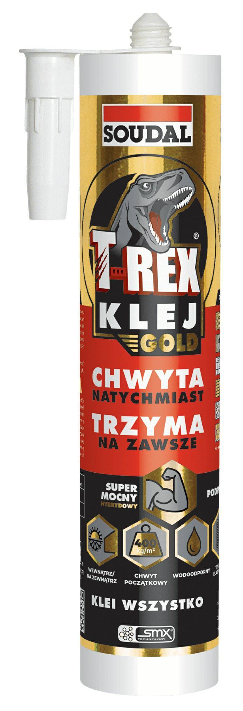 Klej HYBRYDOWY T-REX GOLD 290ml