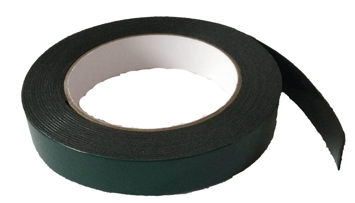 Taśma MONTAŻOWA >>CZARNA<< 19mm x 5m