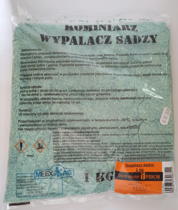 DOPALACZ sadzy 1kg