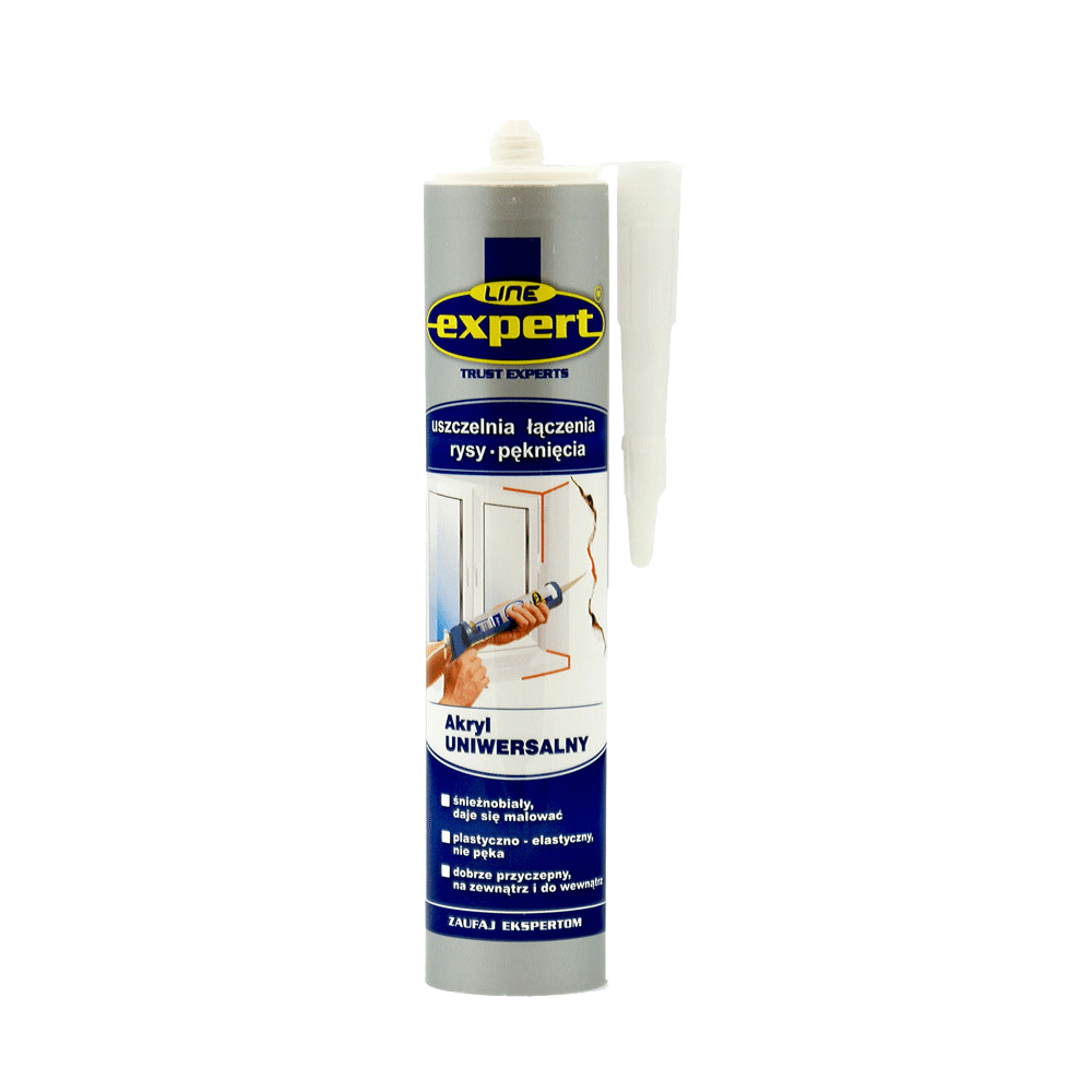 AKRYL uniwersalny BIAŁY 300ml