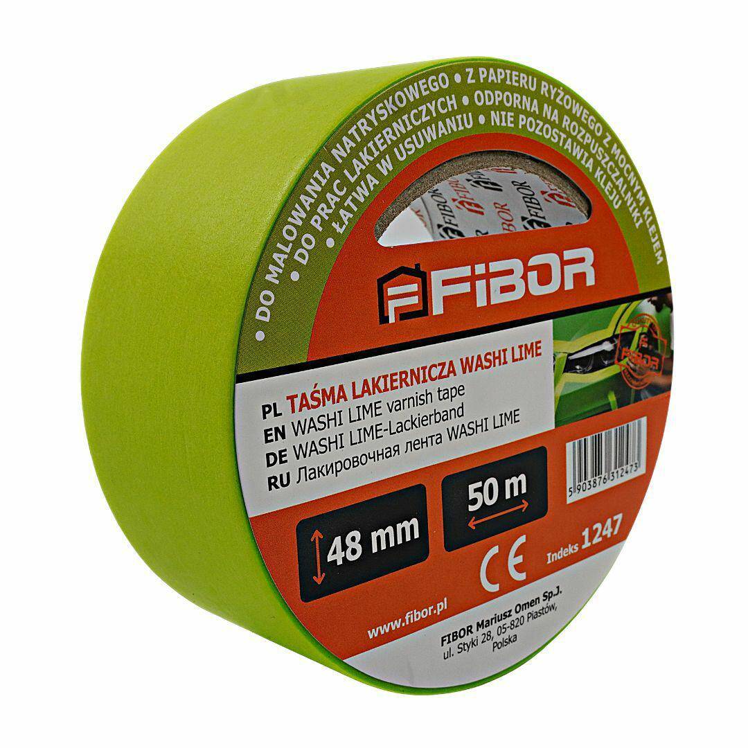 Taśma lakiernicza LIME 48mm x 50m