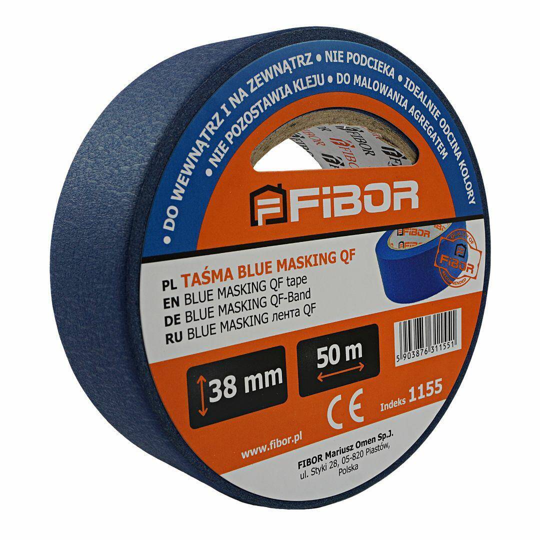 Taśma BLUE Masking QF 38mm x 50m
