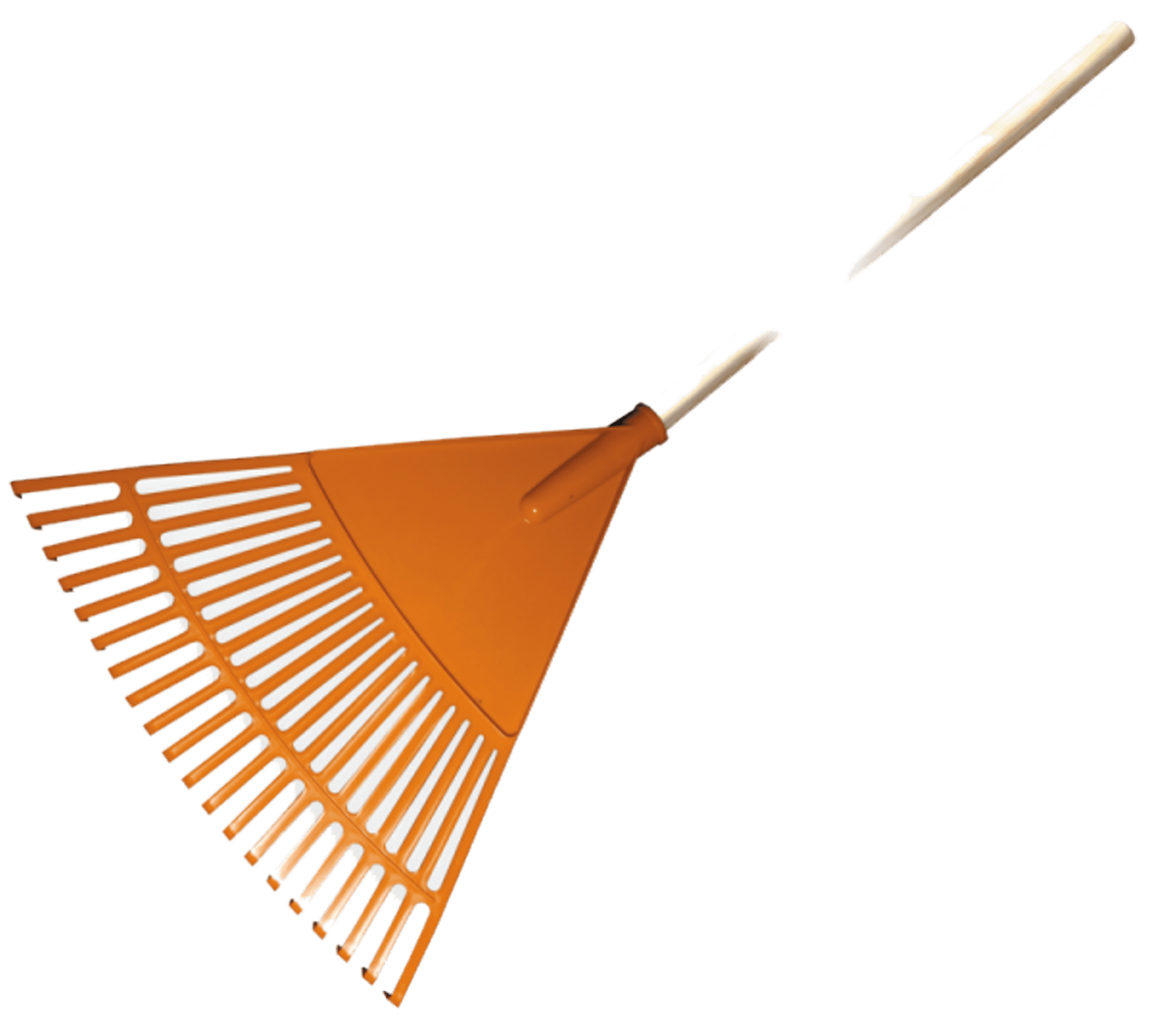 Grabie wachlarz plastikowe 43cm 20 zębów