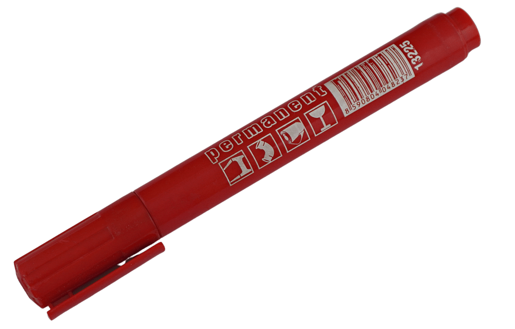 Marker PERMANENTNY CZERWONY