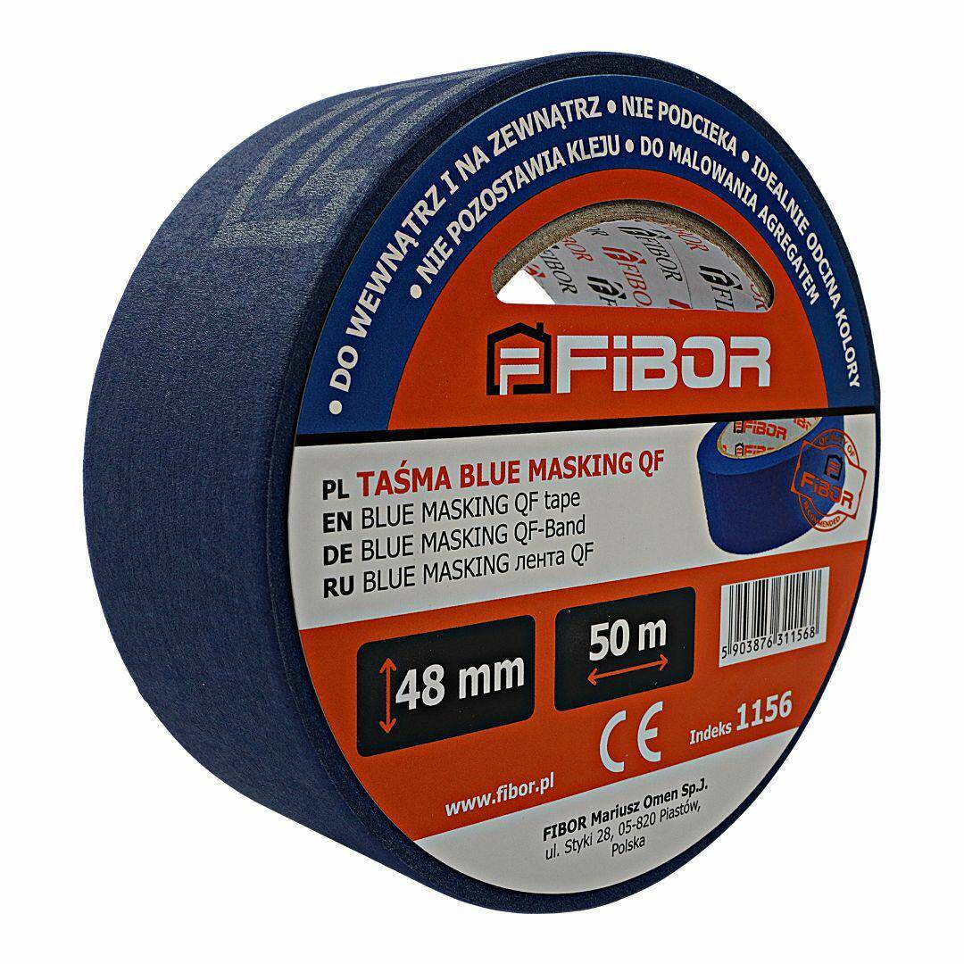 Taśma BLUE Masking QF 48mm x 50m
