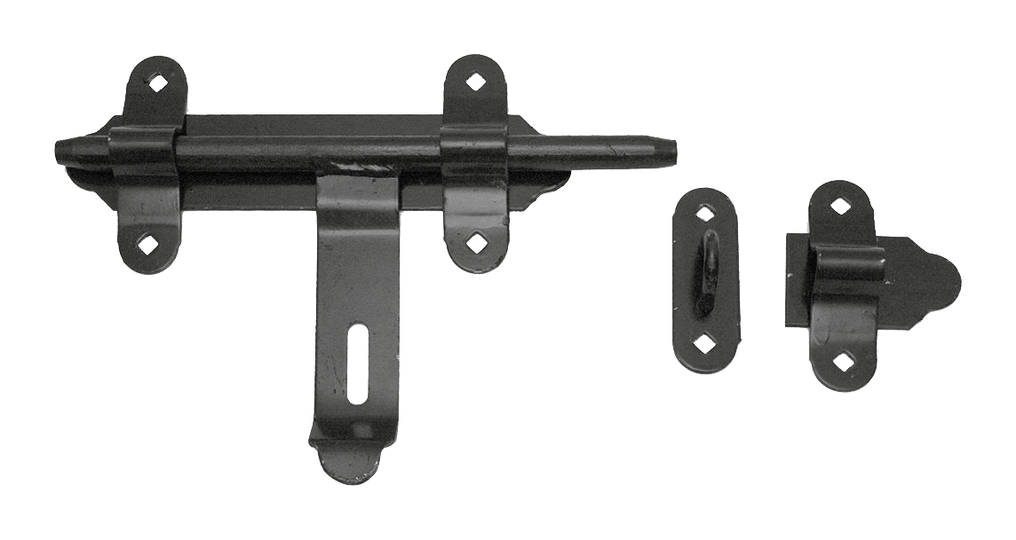 Zasuwa bramowa czarna 250mm
