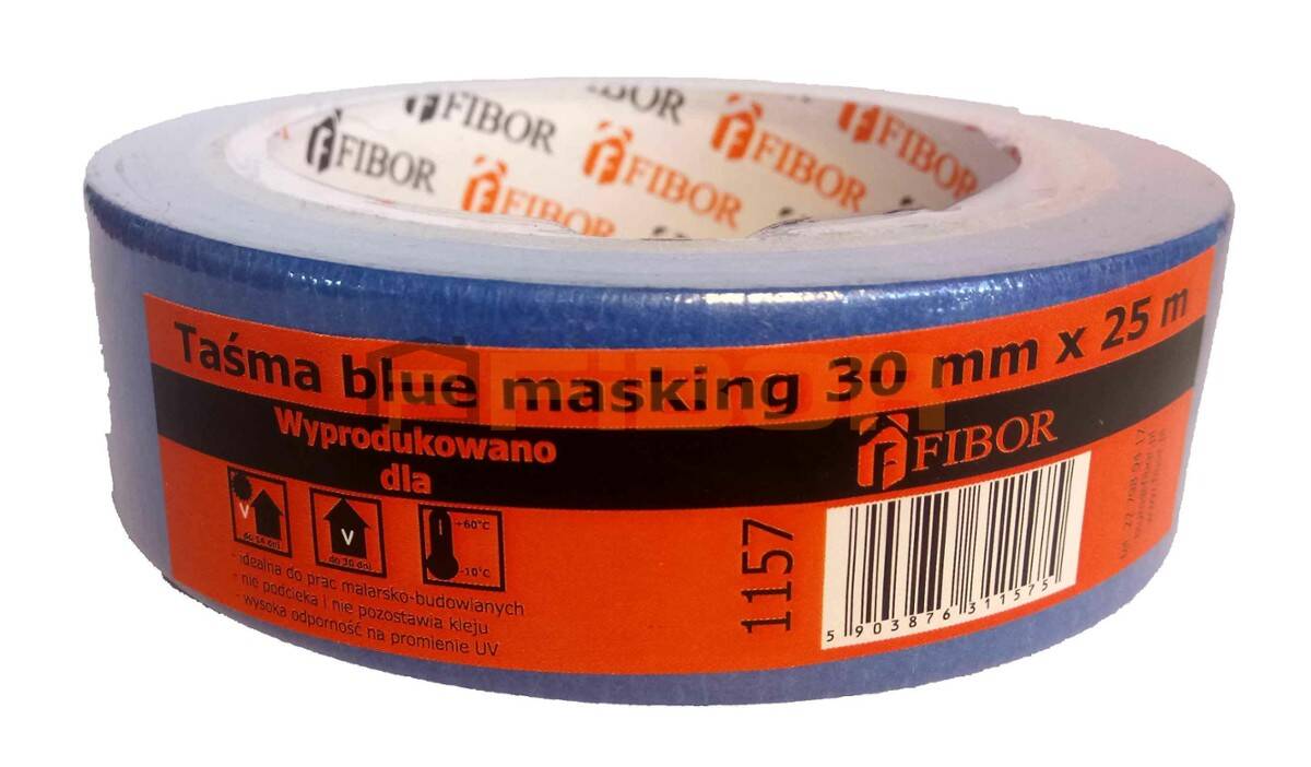 Taśma BLUE Masking QF 30mm x 25m