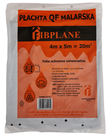 FIBPLANE   PŁACHTA MALARSKA  >1413<