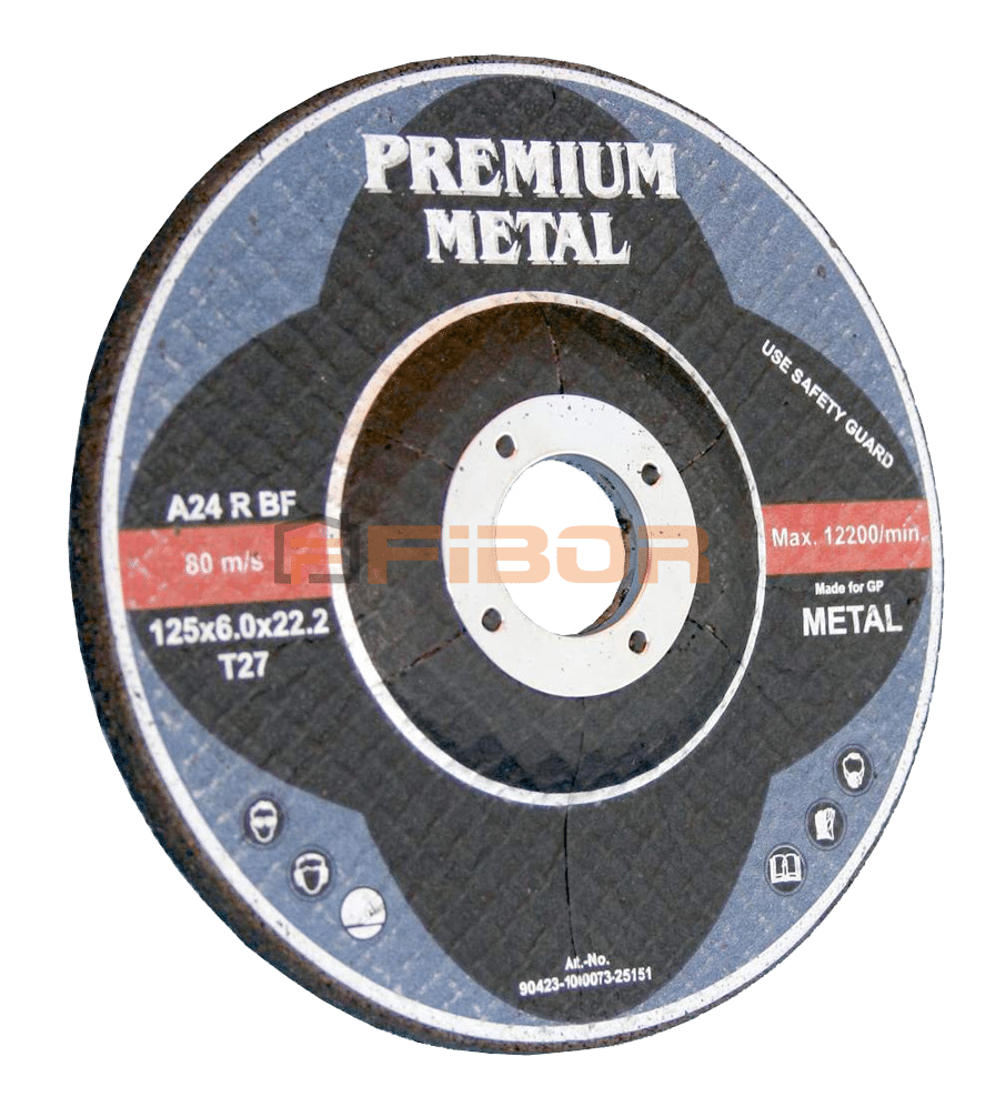 Tarcza SZLIF Metal 125*6,0