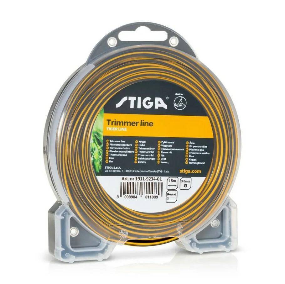 Żyłka tnąca STIGA TIGER OKRĄGŁA blister 3.0mm 15m