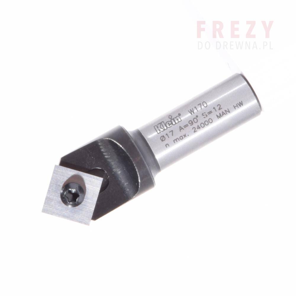 Frez trzpieniowy HM do grawerowania 90°