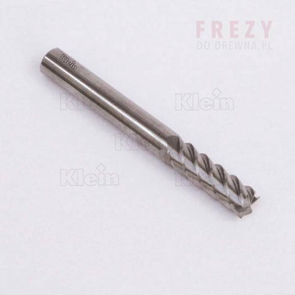 Frez trzpieniowy VHM do plexiglass D=6