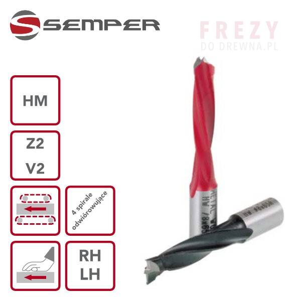 Wiertło HM 12x85 L=50 nieprzel. L