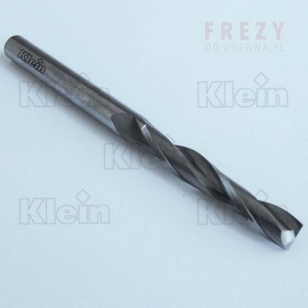 Frez trzoieniowy VHM/TICN spiralny D=8